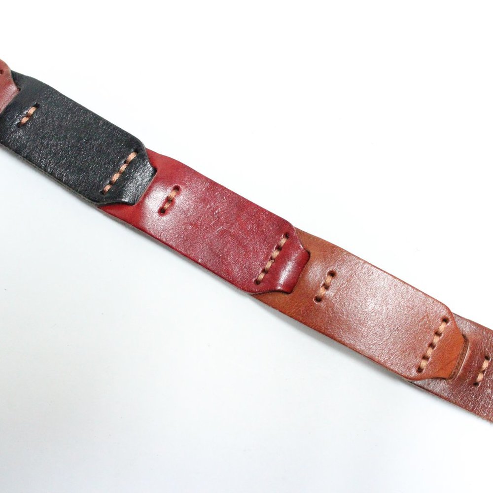 Fossil Medium Genuine Leather Multi Color Belt - image 8